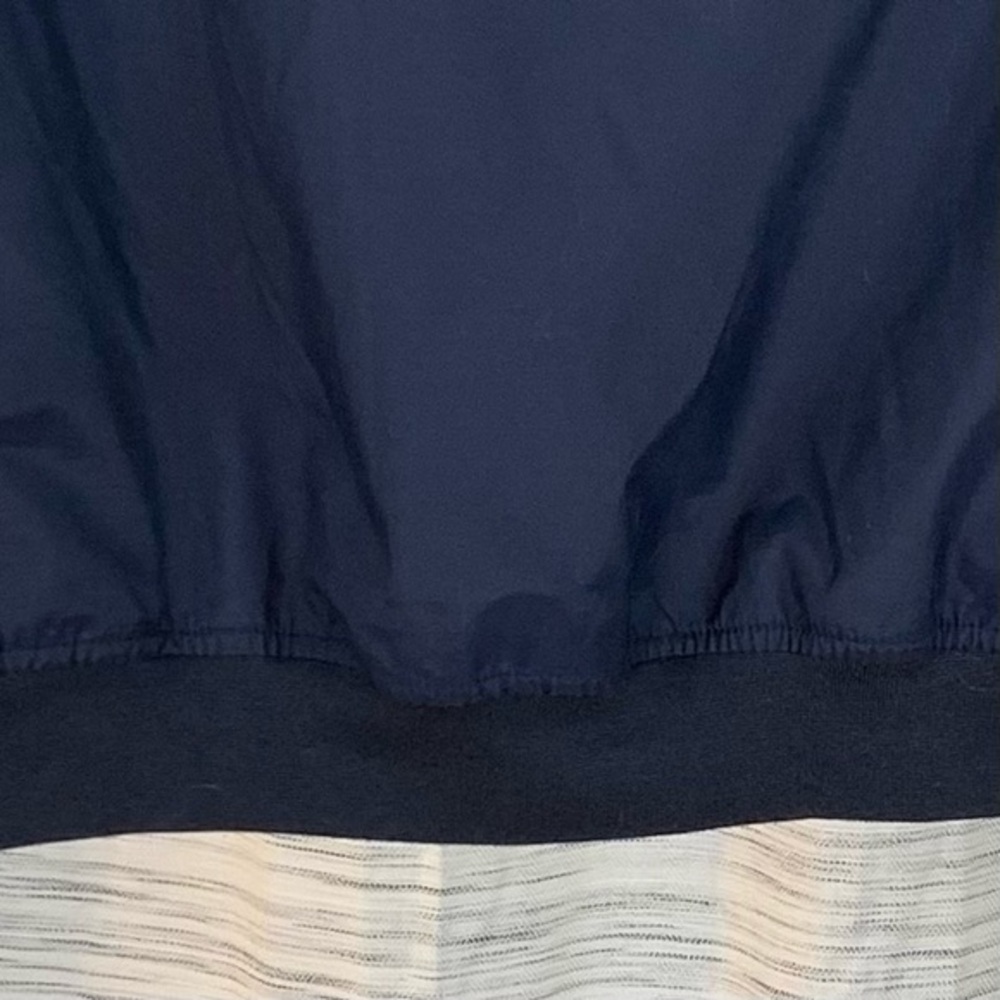 Port Authority navy blue US Navy long sleeve pullover jacket. - Picture 4 of 12